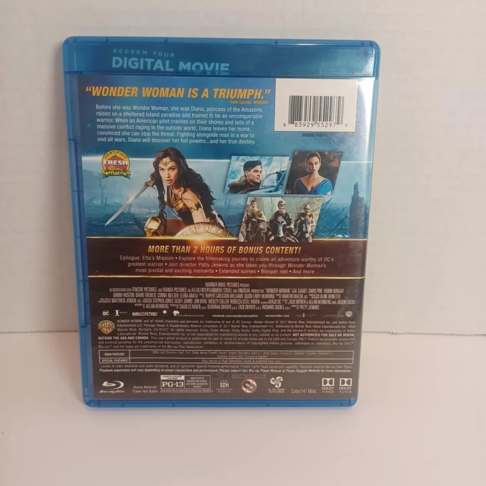 Wonder Woman‎ Blu-ray